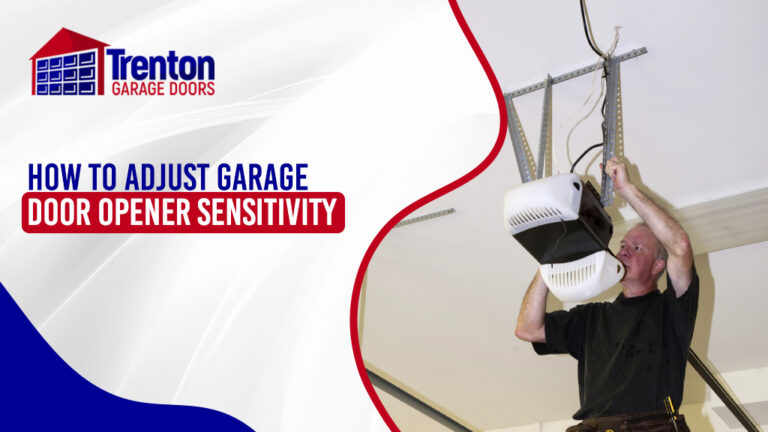 adjust garage door sensitivity
